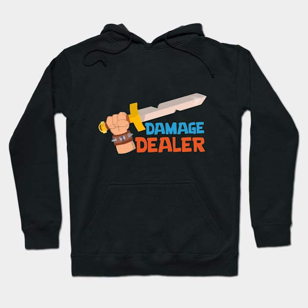 Damage Dealer Hoodie by Marshallpro